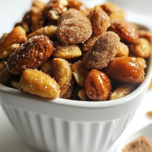 For this recipe, you need a tasty mix of nuts. I suggest using: - 2 cups mixed nuts (almonds, pecans, walnuts, cashews) Choosing a variety gives you great flavors and textures. Each nut adds its own taste, making every bite fun. To create that sweet candy coating, you will need: - 1 cup granulated sugar - 1 tablespoon ground cinnamon - 1/2 teaspoon salt The sugar provides sweetness, while cinnamon brings warmth. A touch of salt balances these flavors, making the nuts even tastier. We need just a few more items to make the nuts shine: - 1/2 cup unsalted butter, melted - 1 teaspoon vanilla extract (optional) - 1 egg white, lightly beaten The butter coats the nuts, helping the sugar stick. Vanilla adds a lovely aroma. The egg white helps the coating to stick and creates a crunchy texture. With these ingredients, you set the stage for a delightful treat. Each one plays a part in making your cinnamon sugar candied nuts a hit! First, gather your ingredients. You need 2 cups of mixed nuts, 1 cup of sugar, and 1/2 cup of melted unsalted butter. You will also want 1 tablespoon of ground cinnamon, 1/2 teaspoon of salt, and an optional teaspoon of vanilla extract. Lastly, grab 1 egg white. Next, mix the sugar, cinnamon, and salt in a bowl. Stir well and set this aside. Then, take a large mixing bowl and add your mixed nuts. Pour the melted butter and vanilla extract over the nuts. Toss them gently until they are well coated. Now, add the lightly beaten egg white to the nuts. Stir until it is fully combined. This step helps the candy coating stick to the nuts. Finally, sprinkle the cinnamon-sugar mixture over the nuts. Toss again until all the nuts are coated evenly. Transfer the mixture to your slow cooker. Spread the nuts out evenly. Cover the slow cooker and set it on low heat. Cook for about 2 to 3 hours. Remember to stir the nuts every 20 minutes. This ensures they cook evenly and do not stick together. When the nuts turn golden and smell great, it is time to stop cooking. Turn off the slow cooker and uncover it. Spread the cooked nuts out on a baking sheet lined with parchment paper. This step helps them cool completely. Cooling allows the nuts to harden and get crunchy. Once they are cool, break apart any clumps. Then, store the nuts in an airtight container. Keeping them sealed will help them stay fresh. Enjoy your cinnamon sugar candied nuts as a tasty snack! To get your nuts crunchy, ensure you coat them well. The egg white helps the sugar stick. Stir the nuts every 20 minutes while they cook. This keeps them from sticking together and gives a nice crunch. After cooking, spread them out on parchment paper to cool. This step is key for that perfect bite. You can boost the flavor with a few simple tweaks. Try adding a dash of nutmeg or allspice to the cinnamon mix. A little zest from an orange or lemon can also brighten the taste. If you love vanilla, use that teaspoon of extract. This will add depth and a warm layer to your nuts. One common mistake is not stirring enough. If you let the nuts sit too long, they may burn or clump. Another issue is using too much butter. Stick to the half cup for the best texture. Lastly, don’t skip the cooling step. It’s crucial for that satisfying crunch. By avoiding these pitfalls, your candied nuts will shine! {{image_2}} You can mix and match nuts for your cinnamon sugar candied nuts. Each nut brings its own taste and crunch. I love using: - Almonds - Pecans - Walnuts - Cashews Try a blend of two or three for a unique flavor. You can even add pistachios or hazelnuts for extra fun. Just remember to adjust cooking time if you use larger nuts. Spice things up with extra flavors. You can add other spices to the sugar mix. Some great choices include: - Nutmeg for warmth - Allspice for a hint of sweetness - Ginger for a zesty kick You can also add citrus zest. Lemon or orange zest brightens the nuts. Just add it to the sugar mix before coating the nuts. If you want a different sweetness, try these options: - Honey or maple syrup for a natural touch - Coconut sugar for a richer flavor - Stevia for a low-calorie choice Remember to adjust the amount based on the sweetness level you like. Each sweetener changes the texture, so be ready for a new twist on your candied nuts! To keep your cinnamon sugar candied nuts fresh, store them in an airtight container. A glass jar works well, as it keeps moisture out. Make sure the nuts are completely cool before sealing. This prevents any steam that can make them soggy. For added protection, you can use parchment paper at the bottom of the container. These tasty treats can last up to two weeks when stored properly. If you want them to stay even longer, you can freeze them. Just place them in a freezer-safe bag or container. They can last for up to three months in the freezer. When ready to eat, let them thaw at room temperature. You don’t need to reheat these nuts, as they taste best at room temp. However, if you want to warm them up, spread them on a baking sheet and put them in a 350°F oven for about 5 to 10 minutes. This will revive their crunch. Serve them in a pretty bowl or jar to impress your guests. They make great snacks or gifts for friends and family. Enjoy the sweet crunch! Yes, you can use different nuts! Almonds, pecans, walnuts, and cashews work great. You can mix and match based on your taste. If you have a favorite nut, feel free to add it. Just keep in mind that some nuts cook faster than others. Make sure to check them often for doneness. To make the nuts less sweet, you can reduce the sugar. Try cutting the sugar by half. You can also add more nuts to balance the sweetness. Another option is to add a pinch of salt. Salt helps to enhance the nutty flavor and balance the sweet taste. Cleaning your slow cooker is easy. First, unplug it and let it cool down. Next, remove the insert and wash it with warm soapy water. A sponge works well for stuck bits. If there are tough stains, soak the insert for a while. Finally, rinse and dry it before storing. Making your own mixed nuts is fun and easy. We covered ingredients, prep steps, and cooking tips. You learned how to choose nuts, add sweeteners, and boost flavors. We also shared common mistakes to help you succeed. Now, with some creative twists and proper storage, your nuts can be a hit! Enjoy sharing your tasty treats. Happy snacking!