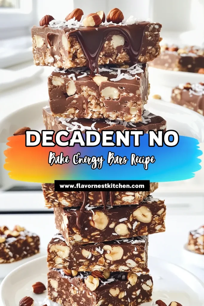 Indulge in these decadent no-bake chocolate hazelnut energy bars that are perfect for a quick snack or a healthy treat! Made with wholesome ingredients like oats, almond butter, and hazelnuts, these bars are easy to prepare and require no oven. Discover how to create these delicious energy bars in just 10 minutes of prep time. Click through to get the full recipe and enjoy a tasty boost any time of the day!