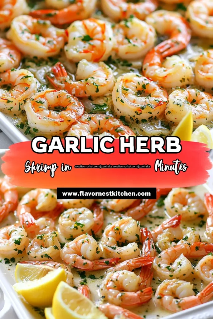 Discover the deliciousness of sheet-pan garlic herb shrimp scampi, a quick and easy dinner that’s perfect for any night. With just a handful of ingredients, including succulent shrimp, garlic, and fresh herbs, this flavorful dish comes together in just 20 minutes. Serve it over pasta or on its own for a satisfying meal. Click to explore the full recipe and elevate your dinner game tonight!