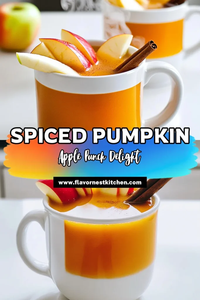 Warm up your gatherings with this delicious Warm Spiced Pumpkin Apple Punch! This cozy drink features the perfect blend of pumpkin puree, apple cider, and warm spices that will delight your taste buds. It’s easy to make and perfect for fall festivities! Explore the full recipe and impress your friends and family with a comforting drink that warms the soul. Click through for details! #PumpkinPunch #FallRecipes #AutumnDrinks #CozyBeverages