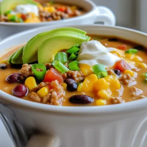 Slow Cooker Creamy Taco Soup Simple Flavorful Meal