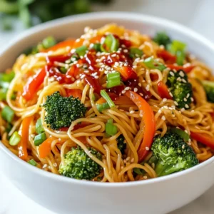Spicy Sriracha Noodles Flavorful and Easy Recipe