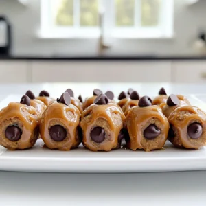 No Bake Cookie Dough Protein Bites for Healthy Snacking