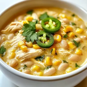 White Chicken Chili Flavorful Comfort Food Recipe