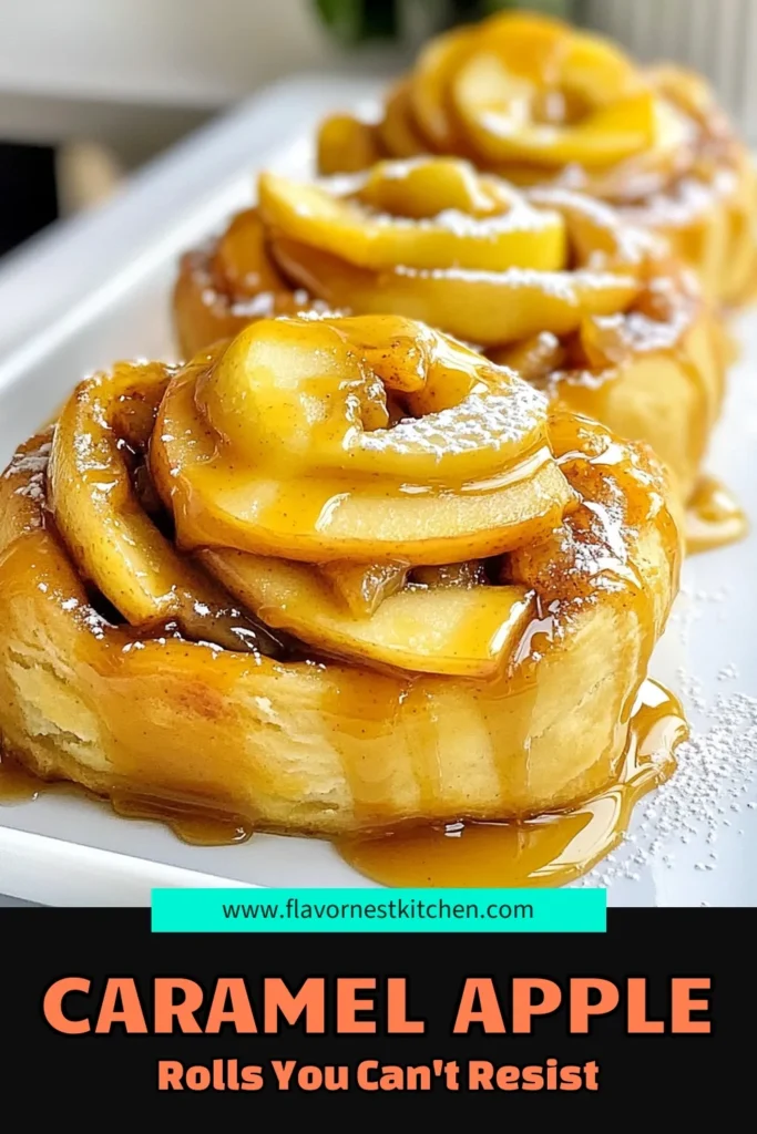 Indulge in the irresistible delight of caramel apple cinnamon rolls! This homemade cinnamon rolls recipe combines warm dessert rolls with a delicious apple filling and gooey caramel sauce. Perfect for breakfast or a sweet treat, these easy caramel roll recipes are sure to impress. Create unforgettable memories by baking these delightful rolls today! Save this for your next baking adventure! #CaramelAppleCinnamonRolls #CinnamonRolls #BakingRecipes #DessertIdeas