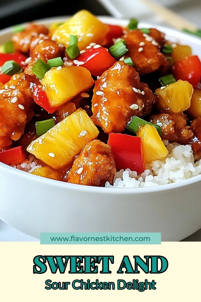 Looking for a delicious yet simple dinner idea? Try this Sweet and Sour Chicken Stir Fry! This quick chicken recipe features tender chicken, vibrant bell peppers, and juicy pineapple chunks, making it a perfect addition to your easy stir fry dinners. In just 30 minutes, you can whip up this flavorful Chicken Stir Fry Recipe that the whole family will love. Save this Pineapple Chicken Stir Fry for your next meal! #SweetAndSourChicken #ChickenStirFryRecipe #EasyStirFryDinners #QuickChickenRecipes