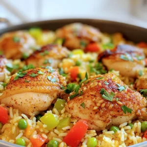 Cajun Chicken and Rice Skillet Flavorful Dinner Delight
