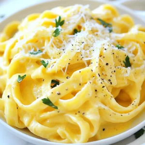 Creamy Pumpkin Alfredo Rich and Velvety Dish
