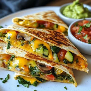 Veggie Loaded Quesadillas Flavorful and Easy Recipe
