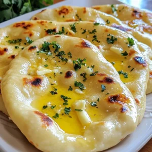 Quick Garlic Naan Easy Recipe for Flavorful Bread